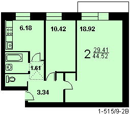 Планировка квартир 515. I-515/9м планировка квартир. I-515-178/9м планировка. I-515/9м планировка метраж. Дом серии i-515/9м планировка.