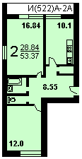 И 522а планировка